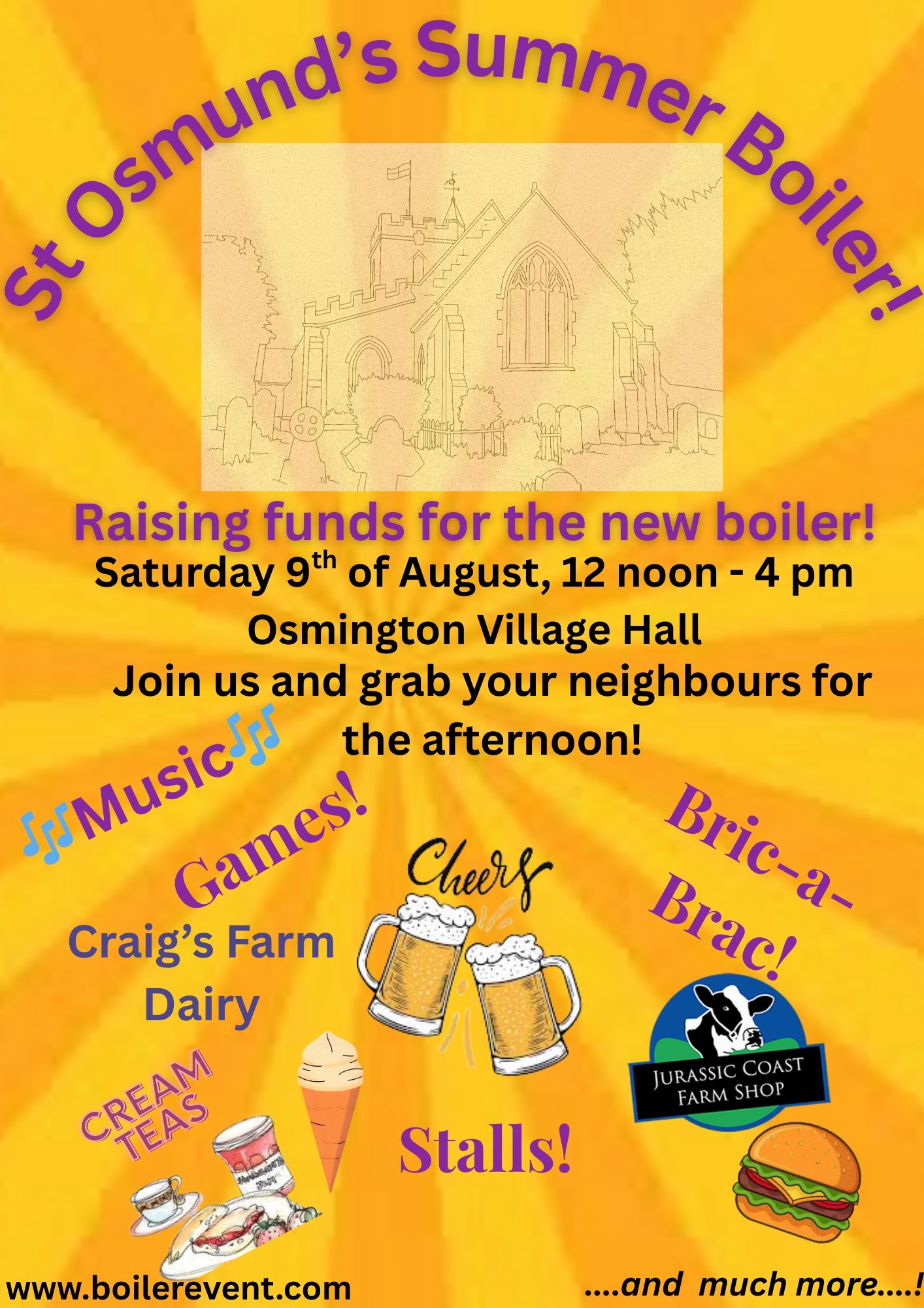 Osmington Boiler Event Poster