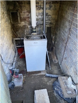St Osmund's Church Osmington Boiler